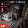 A-Premium Rear Passenger Car Door Weather Stripping Seal Strip Compatible