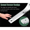 ZiYuya 4PCS Shelf Bracket, Right Angle Corner Brackets Heavy Duty