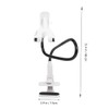 DOITOOL Gooseneck Phone Holder with Adjustable Clip Base Flexible Long