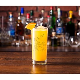 DRUC KLAUS Engraved Tumbler with Drums and Name - Ideal Gift Idea for Musicians for Any Occasion - 480ml - Scratch Resistant - Dishwasher Safe