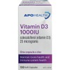 ApoHealth Vitamin D3 1000IU 130 Capsules