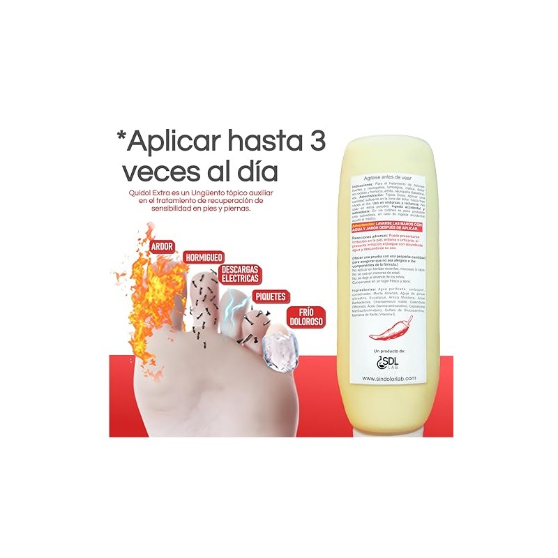 Ungento Quidol Extra 150gr - Cuidado Avanzado para Bienestar Neuroptico