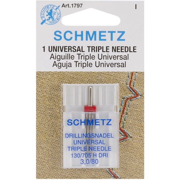 Schmetz Universal Triple Needle #1797 130/705 3,0/80