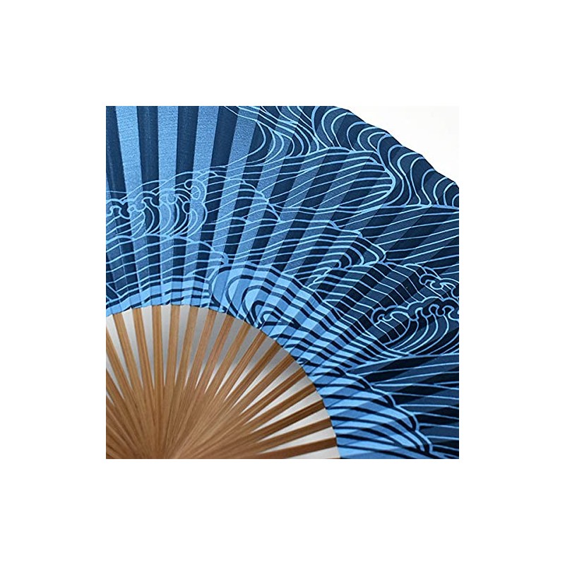 Stylish kimono Iroha Kyoto Fan, Boxed, Kyo Fan, Fragrant, Bamboo