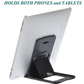 Stand Fold-up Holder Compatible with Consumer Cellular Iris Flip, Travel Desktop Cradle Dock Folding