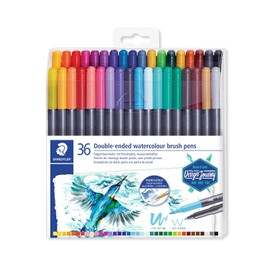 STAEDTLER Est. Marc. dos puntas acuarelable 36 Pzs