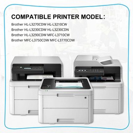 For Brother 4 Pack TN227 Toner High Yield For Brother MFC-L3770CDW HL-L3270CDW HL-L3290CDW