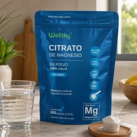Wellthy Citrato Magnesio 600g