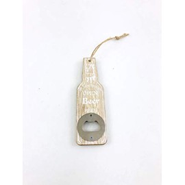 Go Hooked Wood Bottle Opener, Multicolour (BTLOPENERWOODEN)
