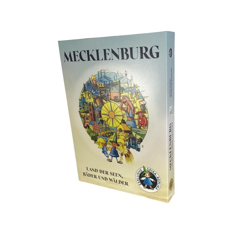 SPIKA Mecklenburg Board Game from 6 Years 2-4 Players
