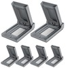 ELEGRP Vertical Outdoor Cover for Decotative Receptacles, Weatherproof Wall Plate,