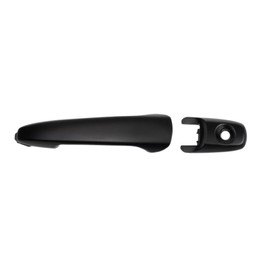 TRQ Front Left Exterior Door Handle Drivers Side Compatible with 2006-2012 Ford Fusion 2007-2012 Lincoln MKZ 2006 Zephyr 2006-2011 Mercury Milan