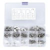 Glvaner E-Shape Snap Ring Circlip Kit Snap Ring Removal E-Ring