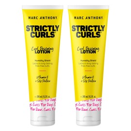 Marc Anthony Strictly Curls Curl Defining Styling Lotion, 8.3 Ounce Tube, 2 count