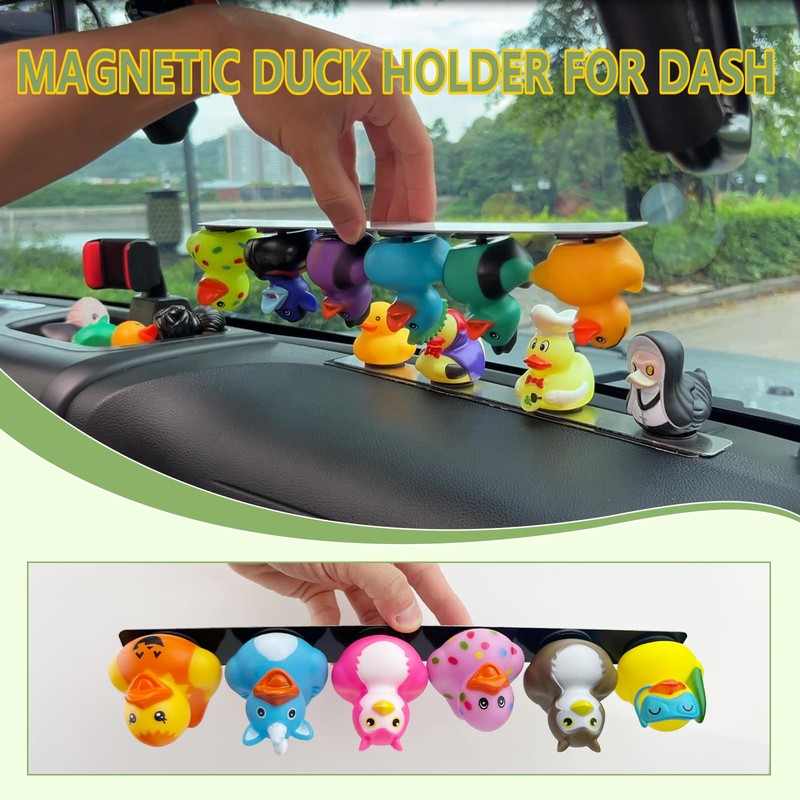 Duck Holders,Magnetic Duck Plugs for Jeep Dashboard Duck Display,Holds up