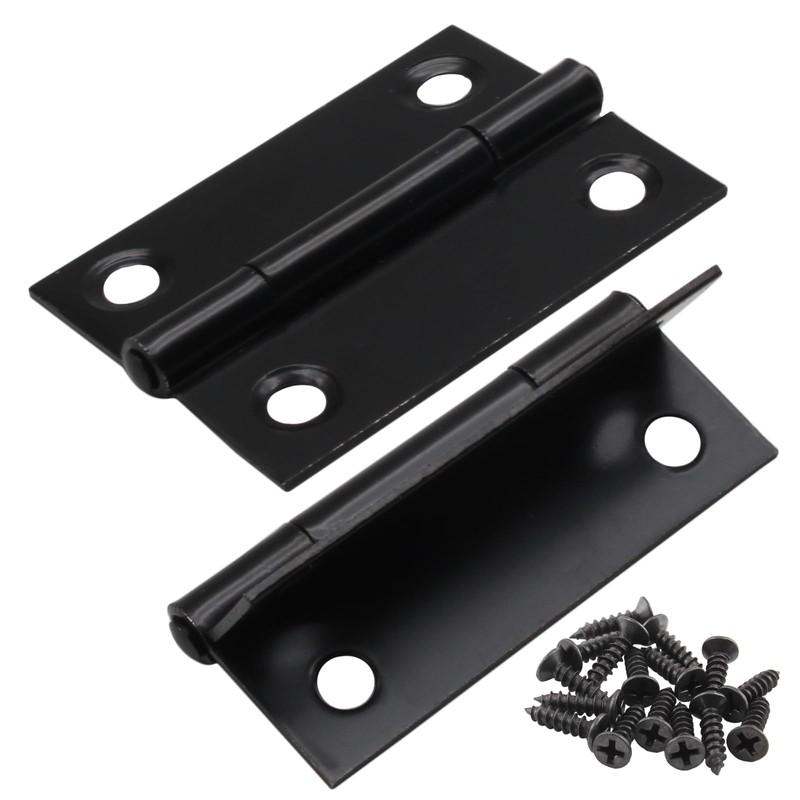 Luomorgo 20 Pack 2 Inch Mini Hinges Butt Hinges, Stainless