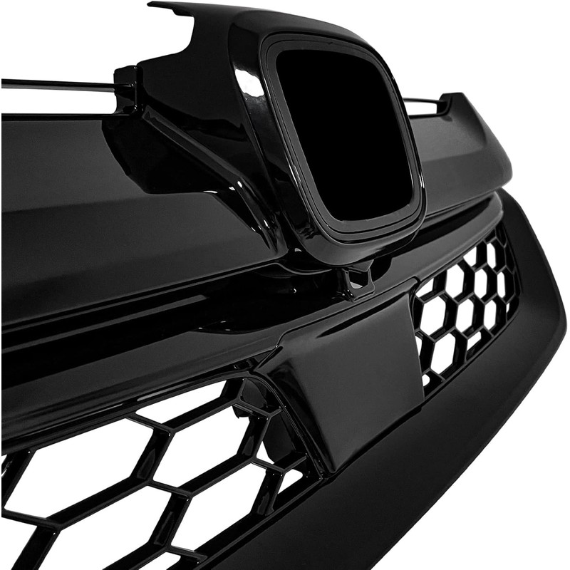 YLT AUTO Front Bumper Cover Grille Cover Replacement Kit Gloss