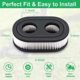 For Briggs & Stratton 4Pack Air Filter 593260 798452 334404 Air Cleaner Cartridge Filter Lawn Mower