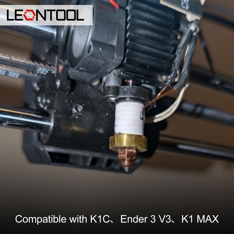 LEONTOOL K1C 3D Printer Nozzle Kit K1C Quick Swap Nozzle