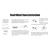 Yaxell Combination Water Sharpening Stone - Made in Japan with