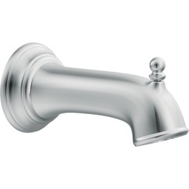 Moen 3857 Brantford Tub Spout with Diverter, 1/2-Inch Slip-fit CC Connection, Chrome