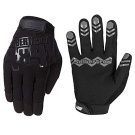 Seibertron Anti Slip Unweighted Basketball Gloves Ball Handling Youth Gloves (Basketball Training Aid) Or Driving Youth Gloves Black L