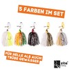 Zite Fishing InZite Blader Chatter Jigs Set | 5 Pieces