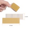 HARFINGTON 15pcs Micro Sander Paper 150 Grit 3.5x1.2 Inch Mini