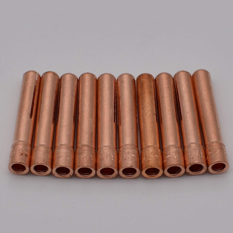 10PK TIG Collets 13N23 3/32" & 2.4mm For TIG Welding