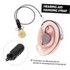 FOMIYES 2sets Retainer Cord Hearing Amplifier Clip Clip Holder Lanyard