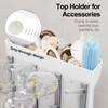GoMaihe Baby Bottle Drying Rack: Space Saving Vertical Bottle Dryer