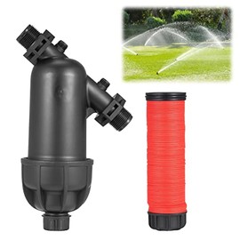 REDDRAGON Filtro de disco lavable, filtro acondicionador de malla, bomba de estanque de riego por goteo para invernadero de jardín, riego por goteo agrícola
