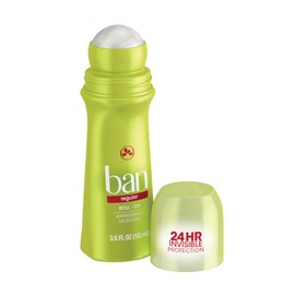 Ban Roll-On Antiperspirant Deodorant, Regular, 3.5 Ounce