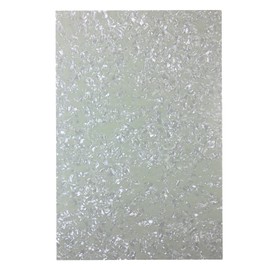 11.6"x17" DIY Guitar Bass Pickguard Blank Material Sheet - Scratch Resistant Backplate for Strat/Tele Guitars & Jazz/P Bass (Vintage green pearl)