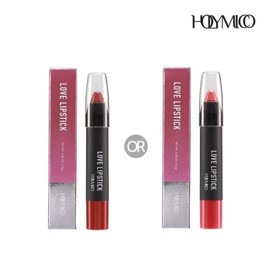 1 type of Holimico Holimico Love Lipstick (Choose 1 between Rosy Pink and Vintage Red) 638340 / 홀리미코홀리미코 러브 립스틱 1종 ( 로지핑크 빈티지 레드 중 택1)638340