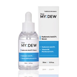 디어마이듀 히알루론산 2퍼센트 세럼 30ml 진정 수분 속건조, 30ml, 1개 Dear My Dew Hyaluronic Acid 2% Serum 30ml Soothing Moisture for Dry Skin, 30ml, 1 Piece