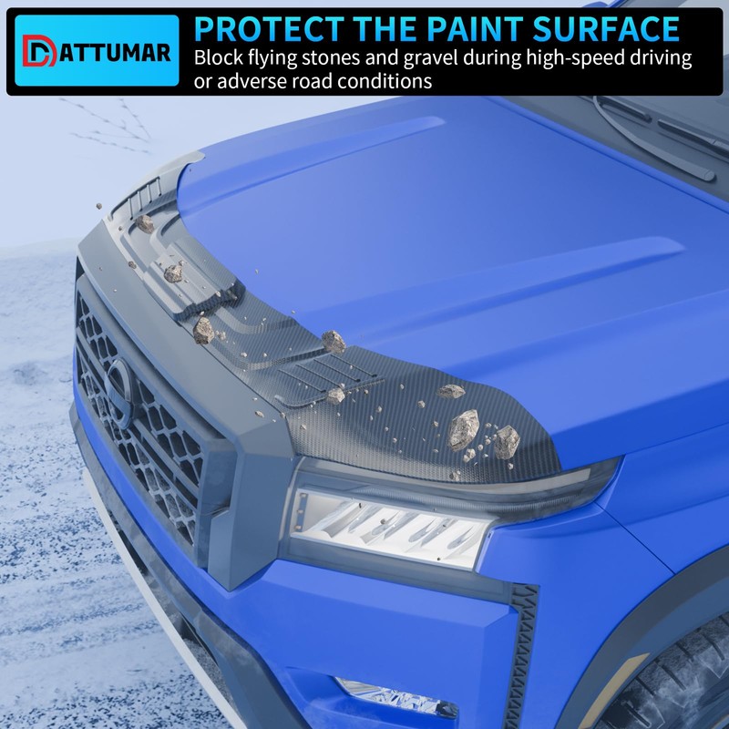 Dattumar Hood Protector Compatible with 2022-2025 2026 Nissan Frontier Hood