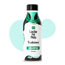 Leche Pal Pelo Tradicional Natural Soy, Wheat Protein, Aloe Vera, Avocado Deep Cleaning Intensive Hydratation Leave In | Trigo y Aguacate Limpieza Profunda 3x(17oz-440ml) (Set/Kit)