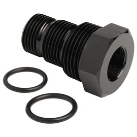 Podavelle 5/8-24 Female to 3/4-16 13/16-16 3/4 NPT Male Hose Adapter Reducer Fitting Connector Aluminum Black