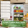 xcivi 5-Pack Produce Saver Refills Compatible with Frigidaire Pure Air