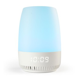 VIPDEER Portable Baby Sound Machine for Sleeping, Touch White Noise Sound Machine with Night Light, 19 Soothing Sleep Sounds, 12 Light Colors & 3 Color Temperatures, Sleep Timer, Travel Companion