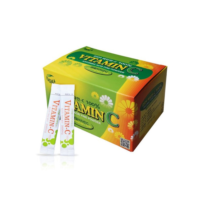 영국 DSM 분말 비타민C 100g./다소미아/다소모아 UK DSM Powdered Vitamin C