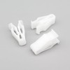 VVO Fasteners Plastic Dashboard and Fascia Trim Clip, White (Pack