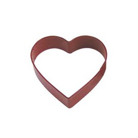 Dress My Cupcake DMC41CC1159/RSET Heart Cookie Cutter, 3.25-Inch, Red, Set of 12