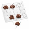 Candy Molds N More Three Leaf Clover Shamrock Lollipop Chocolate