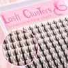 Himirell Clear Lash Clusters Manga Eyelash Clusters Anime Cluster Eyelash