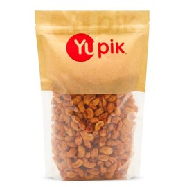 Yupik BBQ Cashews, 2.2 lb (35.2 oz), Kosher, Vegan, Roasted Salted Nuts, Seasoned Nuts with Spices, Unique Smoky Flavor, Source of Protein & Iron, Crunchy, Savory Snacks