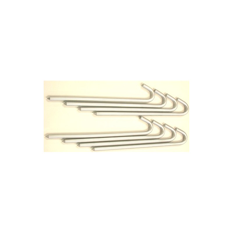 Home Court Hook Stake Set - Heavy Duty - 16S8