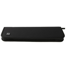 Harilla Tie Organiser, Bag Storage, Luggage Holder for Travel, Grey Black