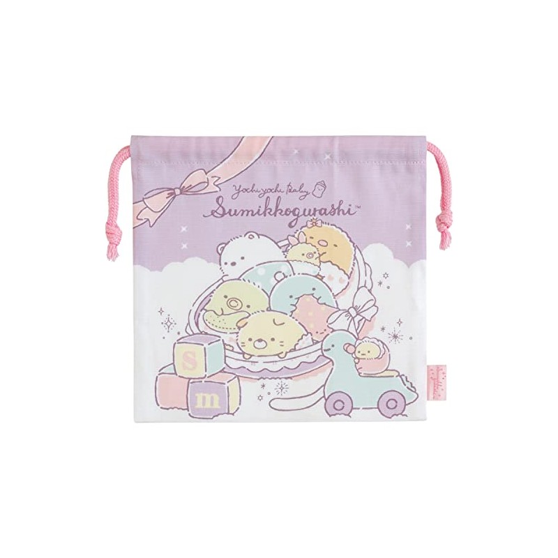 San-X Sumikko Gurashi CA33302 "Sumikko Baby" Drawstring